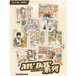 非人哉 新品非人哉×三福联名徽章盲盒 圆形 方形
