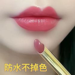 素颜豆沙奶茶色口红吃饭不掉色不沾杯持久防水滋润保湿自然大牌新