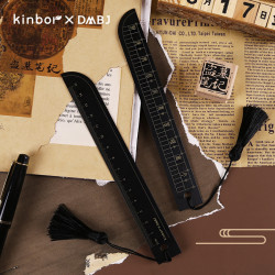 kinbor 盗墓笔记周边黑金古刀尺子张起灵正版亚克力摆件谷子