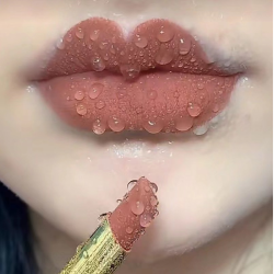 素颜肉桂奶茶色口红吃饭不掉色不沾杯持久防水滋润保湿自然大牌新
