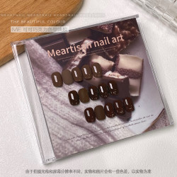 杰森ME可可巧克力色甲油胶美甲，瓶装15ml