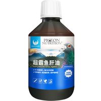 OUNAIDE 超霸yu肝油一瓶500毫升 赛鸽信鸽换羽拌料营养