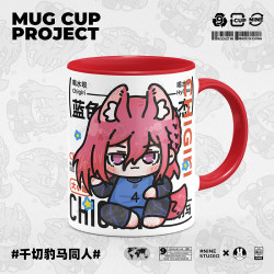 蓝色监狱周边千切豹马原创蓝锁同人二次元动漫可爱陶瓷杯子马克杯