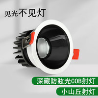 小山丘孔灯无主灯射灯筒灯超亮墙灯LED家用客厅吊用嵌入式天花灯