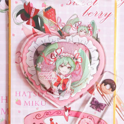 〔甜莓〕初音未来同人周边 画师稿件授权 吧唧58mm 包邮