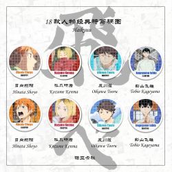 诺亚排球少年Noya一弹吧唧 盲盒 默认代拆