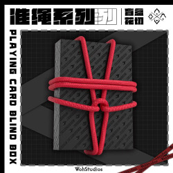 WohStudio 野猪校长 wohstudios准绳系列绳艺盎然盲盒魔术花切收藏扑克纸牌