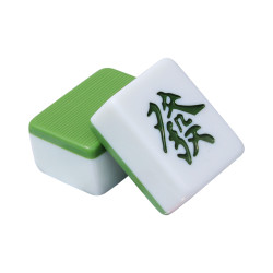 大号手搓双色纯色麻将牌大麻将一级牌136张144张通用款