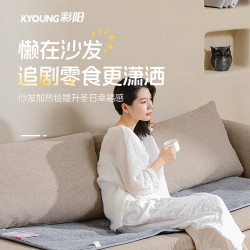 彩阳 沙发专用电热毯美容床小尺寸客厅保暖加热坐垫办公室沙发垫子