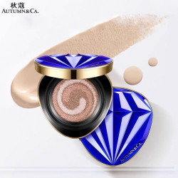 秋蔻蓝宝石精华三合一养肤气垫霜