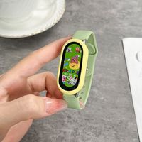 适用小米手环9/10表带硅胶反扣8NFC腕带高颜值多巴胺夏日链保护套