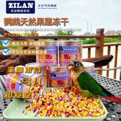 鹦鹉零食天然水果蔬菜冻干训练奖励互动小太金太和尚牡丹玄凤灰机