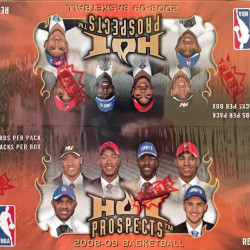 UPPER DECK 单包 2008-09 Fleer Hot 球星卡盲盒