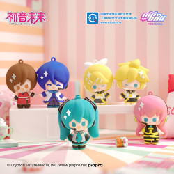 MINIDOLL迷你多初音未来指尖玩偶挂件周边包包钥匙扣软胶挂件