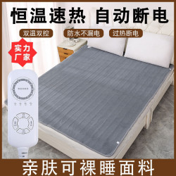 红楼梦 电热毯多功能加厚恒温智能定时双控大尺寸电褥子神器