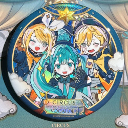 望月初音未来miku镜音双子玲连同人谷徽章吧唧立牌