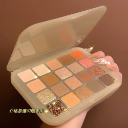 故事与她 二栗子20色眼影盘小众品牌大地色闪粉多色一体盘