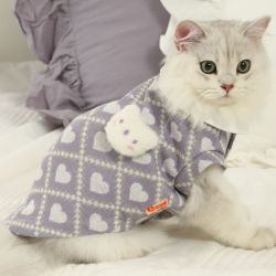 华元宠具 猫咪防掉毛可爱宠物布偶猫衣服春季保暖小猫衣服春秋款秋冬款