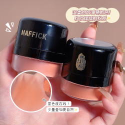 MAFFICK 元气腮红粉蘑菇头懒人气垫高光修容自然均匀少女胭脂妆容