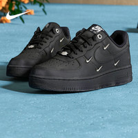 NIKE 女鞋AIR FORCE 1 AF1 空军一号黑四勾运动低帮板鞋HQ1180-001