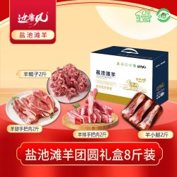 边塞风 盐池滩羊手把肉礼盒半羊年货节礼盒8斤