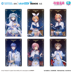bilibili 哔哩哔哩 初音未来周边中国正版星祈之夜流沙亚克力摆件