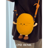 ONE小众系列收纳包迷你夏天百搭卡通包包收纳包单肩斜跨包手机包