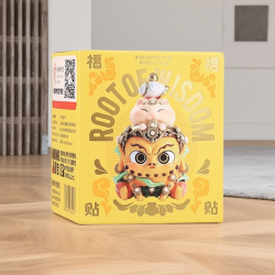 福福贴贴 慧根系列手办艺术国潮潮玩盲盒