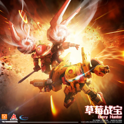 壹理创玩 现货 壹理创玩果宝特攻 草莓战宝上官子怡 拼装模型可合体全特典