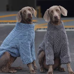 狗狗衣服大型犬拉布拉多金毛萨摩衣服双面加厚冬装狗狗护肚子睡衣