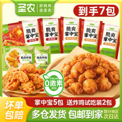 圣农 掌中宝5包孜然香辣冷冻鸡肉速食解馋掌中宝空气炸锅半成品