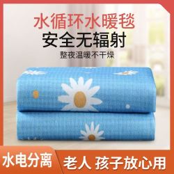 梦露仕 加厚水暖电热毯单人双人家用加厚（颜色随机）-pd