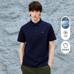 J.Lindeberg GOLF系列凉感翻领POLO衫