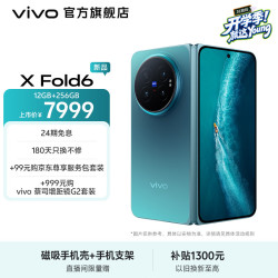 vivo X Fold6 5G折叠手机 12GB+256GB 蓝洞
