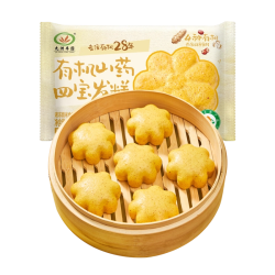 九洲丰园 有机山药四宝发糕软糯香甜健康营养美味儿童早餐点心
