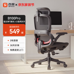 西昊 B100Pro人体工学椅子电脑椅家用办公椅电竞椅