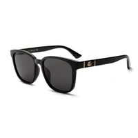 移动端：GUCCI 自营Gucci古驰经典双G太阳镜墨镜 带眼镜盒男女同款GG0637SK-001