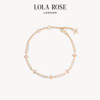LOLA ROSE 闪星系列 LR80163 香槟金 粉闪星手链