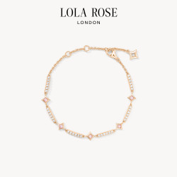 LOLA ROSE 闪星系列 LR80163 香槟金 粉闪星手链