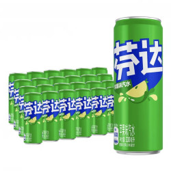 可口可乐 芬达碳酸饮料汽水 330ml*24罐