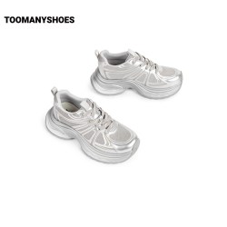 TOOMANYSHOES 极光幻影厚底增高老爹鞋