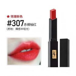 YSL 圣罗兰 小黑条细管丝绒口红2