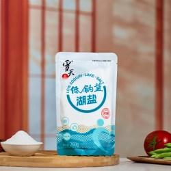 雪天 未加碘青海湖盐无碘食用盐260g家用食盐小包装无抗结剂不加碘