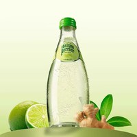 巴黎水 充气天然矿泉水 原味 330ml*24瓶