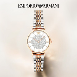 EMPORIO ARMANI 满天星系列 32毫米石英腕表