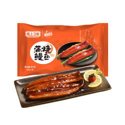 顶顶鳗 蒲烧鳗鱼 日式烤鳗鱼 400g/袋 2条整条装 海鲜预制菜肴 加热即食