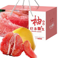 特大果 福建 平和 红心蜜柚 三红柚 4.5斤装 1-2个