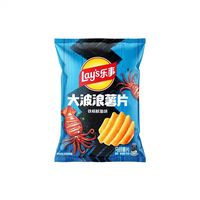 乐事 薯片 大波浪鱿鱼味70克