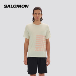 萨洛蒙 SENSE AERO SS TEE GFX 男款户外短袖T恤 C26946