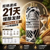斑马精酿 比利时白啤慢酿原浆啤酒 罐装